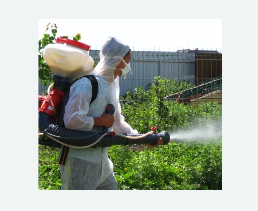 Акарицидная обработка территории в Гагарине